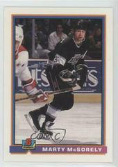 Marty McSorley Hockey Cards 1991 Bowman Prices