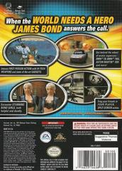 007 Agent Under Fire - Back | 007 Agent Under Fire Gamecube