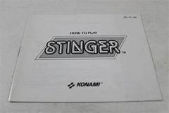 Stinger - Manual | Stinger NES