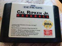 Cartridge (Front) | Cal Ripken Jr. Baseball Sega Genesis