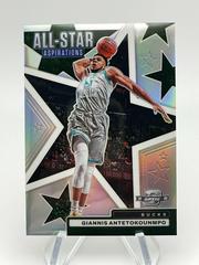 Giannis Antetokounmpo #3 Basketball Cards 2021 Panini Contenders Optic All Star Aspirations Prices