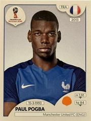 Paul Pogba [Black Back] #205 Soccer Cards 2018 Panini World Cup Stickers Prices