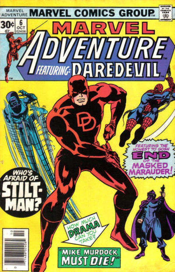 Marvel Adventure Featuring Daredevil #6 (1976) Comic Books Marvel Adventure Featuring Daredevil