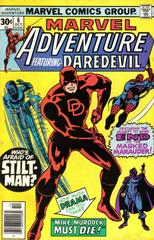 Marvel Adventure Featuring Daredevil #6 (1976) Comic Books Marvel Adventure Featuring Daredevil Prices
