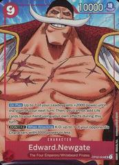 Edward.Newgate [Alternate Art] OP02-004 One Piece Paramount War Prices