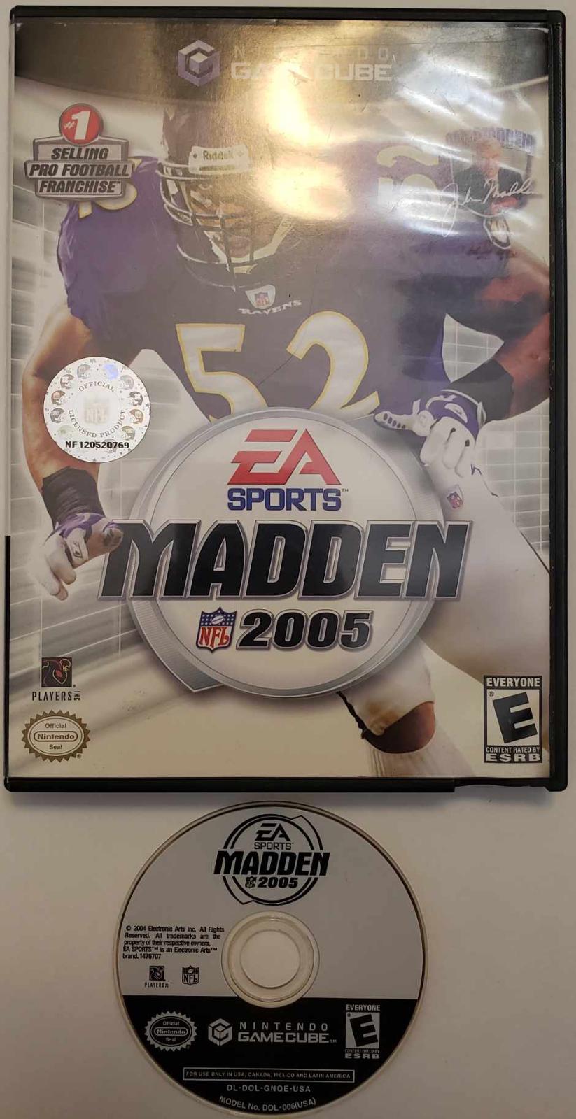 Madden 2005 | Item and Box only | Gamecube