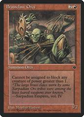 Brassclaw Orcs [Misprint] Magic Fallen Empires Prices