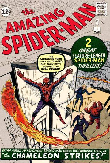 Amazing Spider-Man #1 (1963) Cover Art