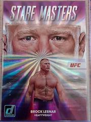 Brock Lesnar [Purple Laser] #8 Ufc Cards 2023 Panini Donruss Ufc Stare Masters Prices