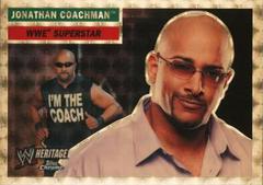 Jonathan Coachman [Superfractor] #20 Wrestling Cards 2006 Topps Heritage Chrome WWE Prices