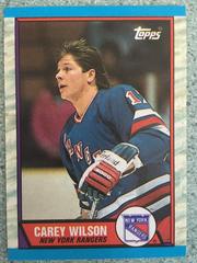 Carey Wilson #66 Hockey Cards 1989 Topps Prices