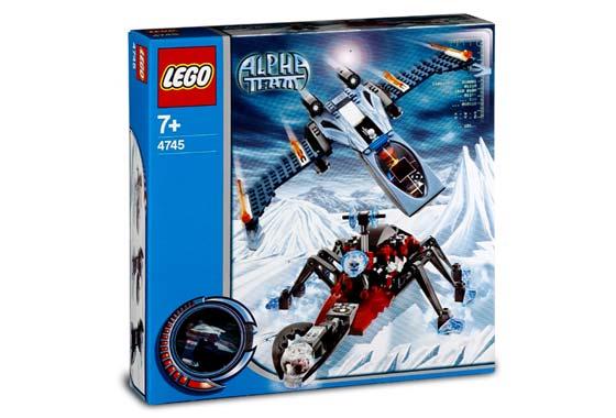 Blue Eagle vs. Snow Crawler #4745 LEGO Alpha Team