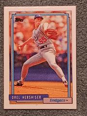 Orel Hershiser Baseball Cards 1992 Topps Micro Prices