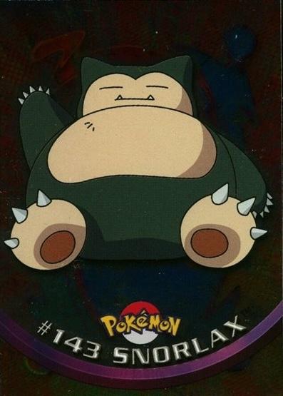 Snorlax [Foil] #143 Pokemon 2000 Topps TV