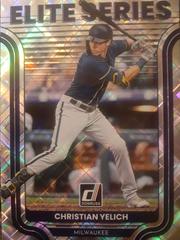 Christian Yelich [Diamond] Baseball Cards 2022 Panini Donruss Elite Series Prices