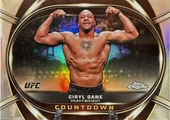 Ciryl Gane #COU-10 Ufc Cards 2024 Topps Chrome UFC Countdown Prices