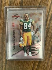 Sterling Sharpe [Red Siege] #18 Football Cards 1995 Panini Score Prices