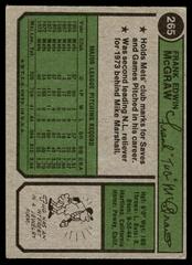 Back | Tug McGraw Baseball Cards 1974 Topps