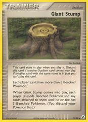 Giant Stump #75 Pokemon Legend Maker Prices