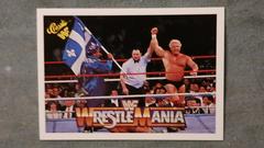 Dino Bravo, Ronnie Garvin Wrestling Cards 1990 Classic WWF The History of Wrestlemania Prices