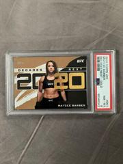 Maycee Barber [Gold] #DN-1 Ufc Cards 2020 Topps UFC Decade's Next Prices