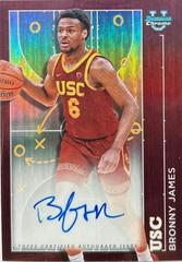 Bronny James #PPA-LBJ Basketball Cards 2023 Bowman Chrome University Prodigal Playmakers Autographs Prices