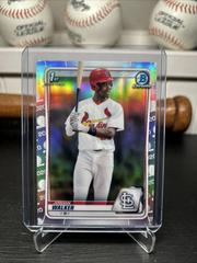 Jordan Walker [Chrome Refractor] #BD-57 Baseball Cards 2020 Bowman Draft Prices