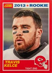 Travis Kelce [Red] Football Cards 2013 Panini Score Prices