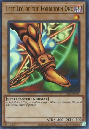 Left Leg of the Forbidden One LOB-EN121 YuGiOh Legend of Blue Eyes White Dragon: 25th Anniversary