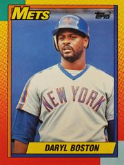 Daryl Boston #11T Baseball Cards 1990 Topps Traded Tiffany Prices