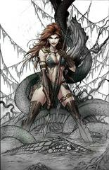 Immortal Red Sonja [Tyndall Virgin Color Splash] Comic Books Immortal Red Sonja Prices