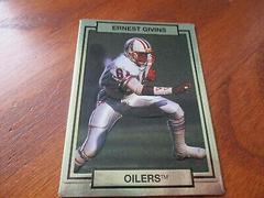 Ernest Givins #92 Football Cards 1990 Action Packed Prices