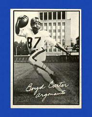 Boyd Carter #104 Football Cards 1961 Topps CFL Prices