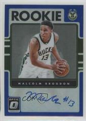 Malcolm Brogdon [Blue] #8 Basketball Cards 2016 Panini Donruss Optic Rookie Signatures Prices