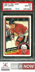 Jeff Larmer #36 Hockey Cards 1984 O-Pee-Chee Prices