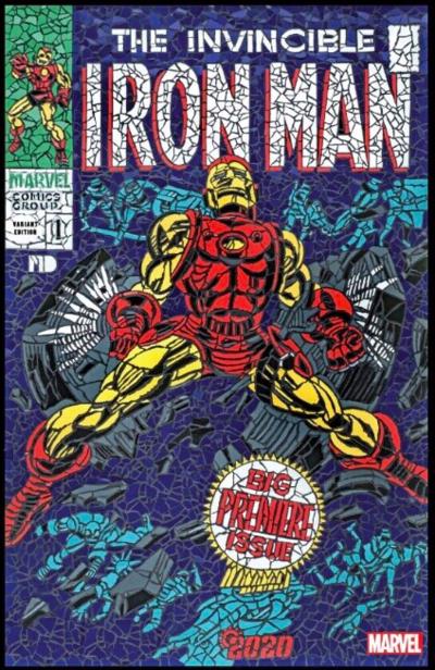 Iron Man 2020 [DiMasi Shattered] #1 (2020) Comic Books Iron Man 2020