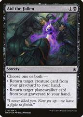 Aid the Fallen [Foil] Magic War of the Spark Prices