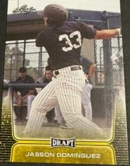 Jasson Dominguez [Gold] Baseball Cards 2020 Leaf Draft Prices
