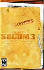 Manual - Front | SOCOM 3 US Navy Seals Playstation 2