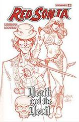 Red Sonja: Death and the Devil [Linsner Red Line Art] #1 (2024) Comic Books Red Sonja: Death and the Devil Prices