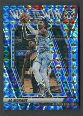 Ja Morant [Reactive Blue] #18 Basketball Cards 2020 Panini Mosaic Will to Win Prices