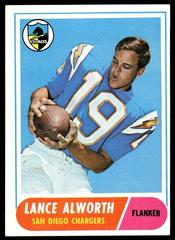 Lance Alworth #193 Football Cards 1968 Topps Prices