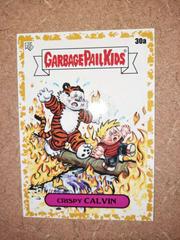 Crispy Calvin [Gold] #30a Garbage Pail Kids Book Worms Prices