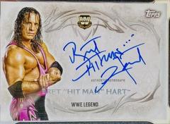 Bret Hart Wrestling Cards 2015 Topps WWE Undisputed Autographs Prices