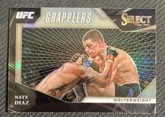 Nate Diaz [Silver Prizms] #3 Ufc Cards 2021 Panini Select UFC Grapplers Prices