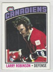 Larry Robinson #151 Hockey Cards 1976 Topps Prices