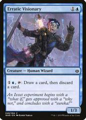 Erratic Visionary [Foil] Magic War of the Spark Prices