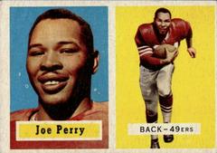 Joe Perry #129 Football Cards 1957 Topps Prices