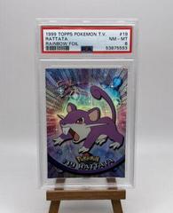 Rattata [Rainbow Foil] #19 Pokemon 1999 Topps TV Prices