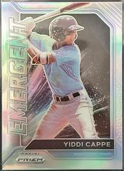 Yiddi Cappe [Silver Prizm] #EM7 Baseball Cards 2021 Panini Prizm Emergent Prices
